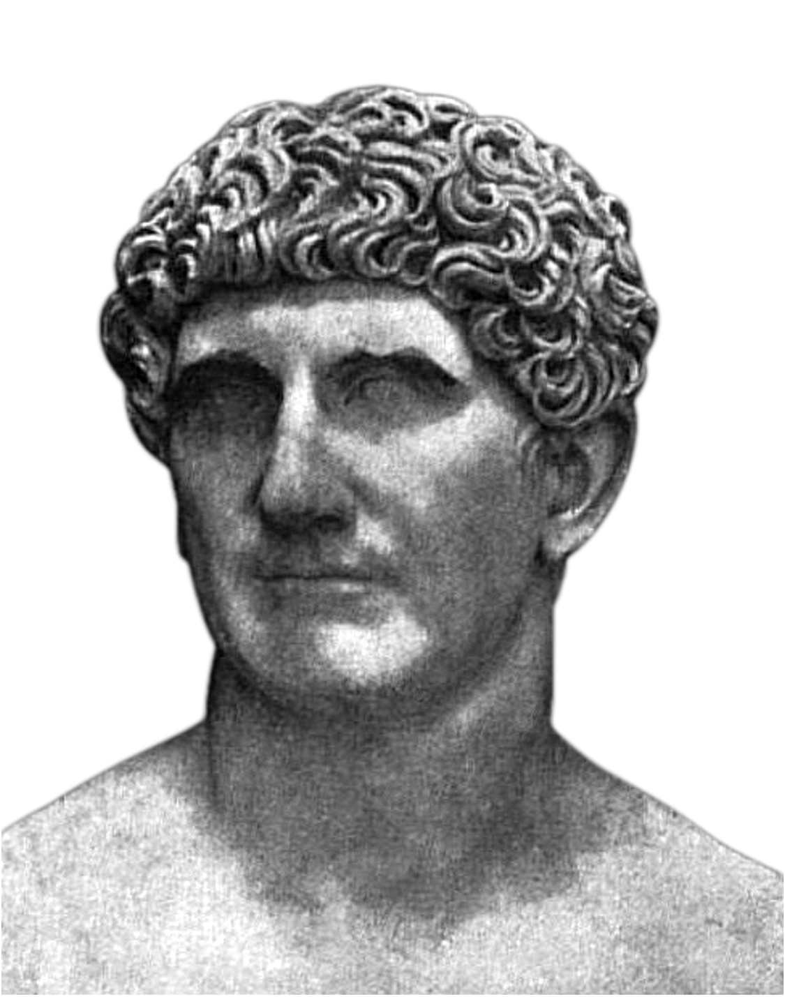 Antony Antony head statue