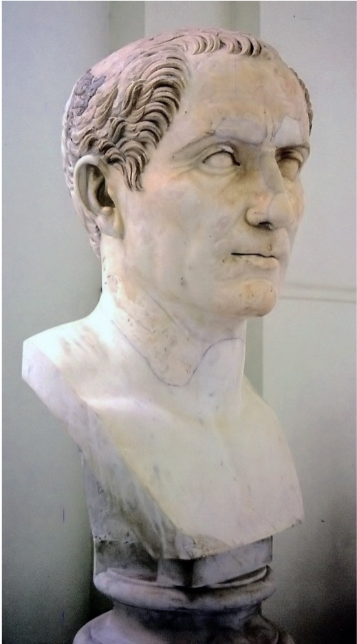 Caesar Caesar head statue