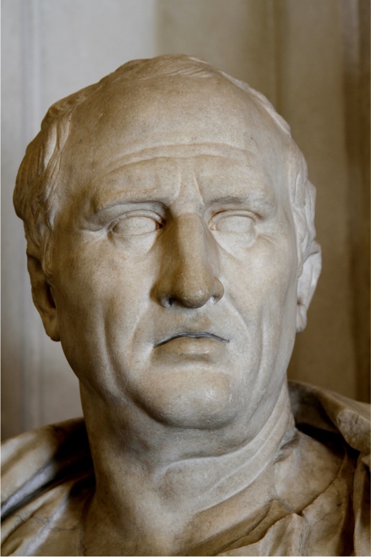 Cicero Cicero head statue