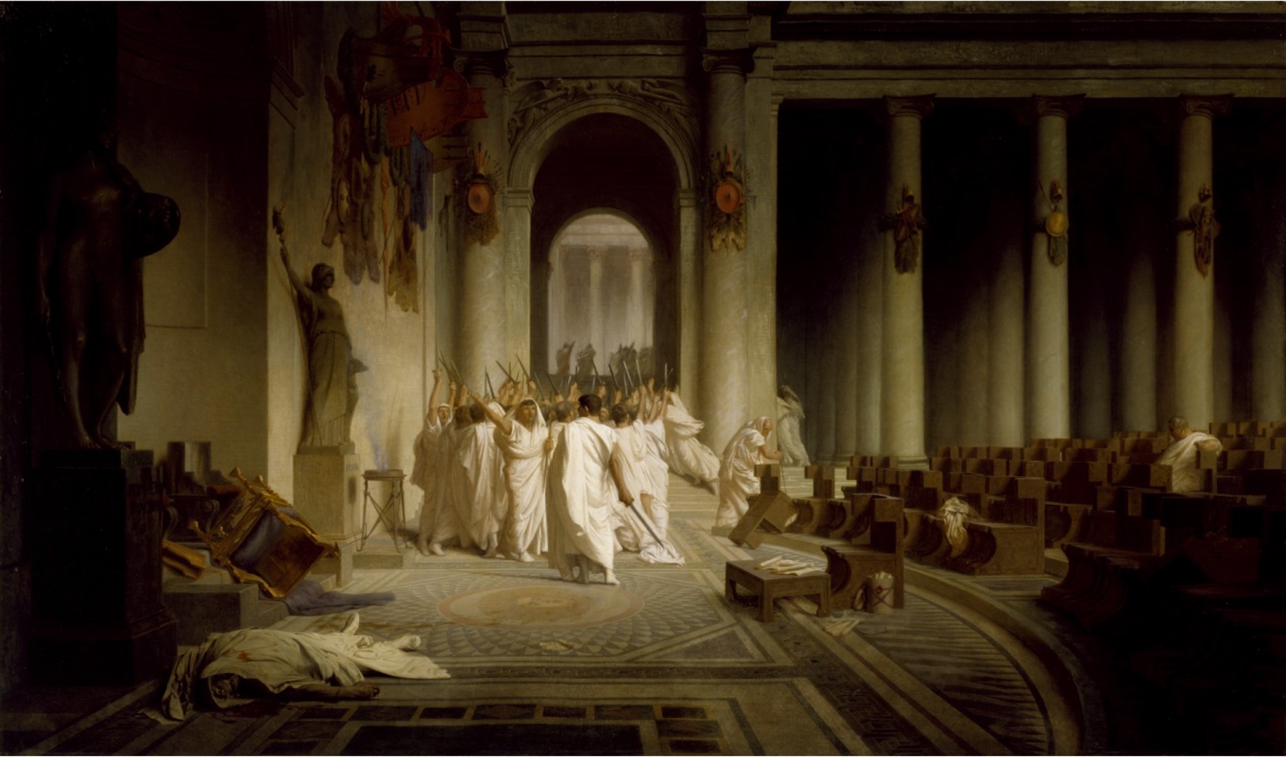 Caesar's death