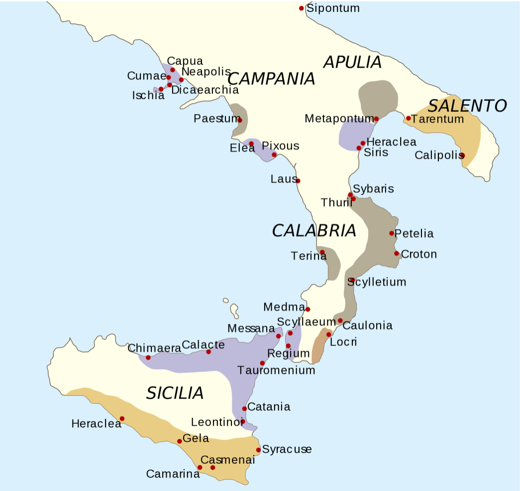 Greek italy