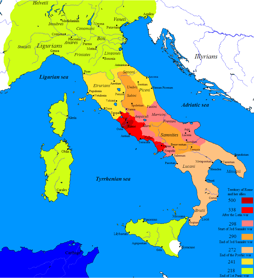 Roman conquest of Italy