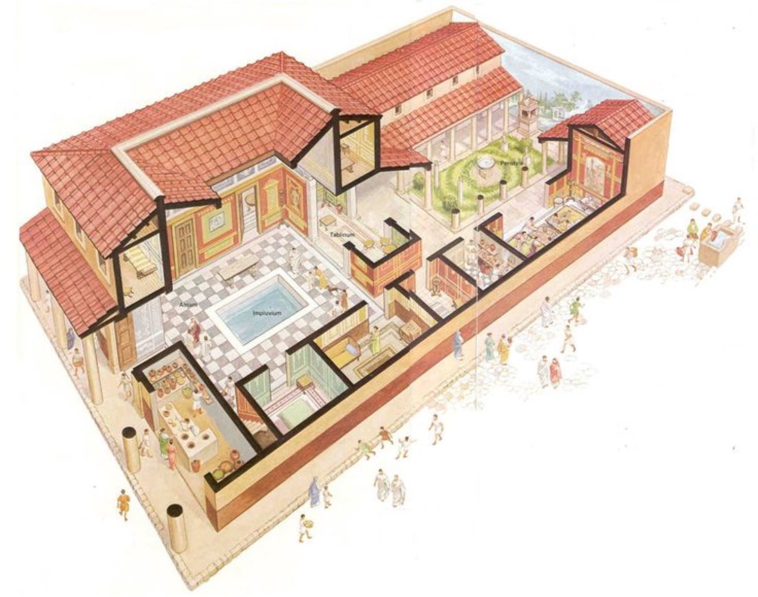 Roman house